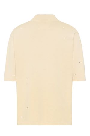 T-shirt in cotone beige MAISON MARGIELA | S50GC0714S24567112